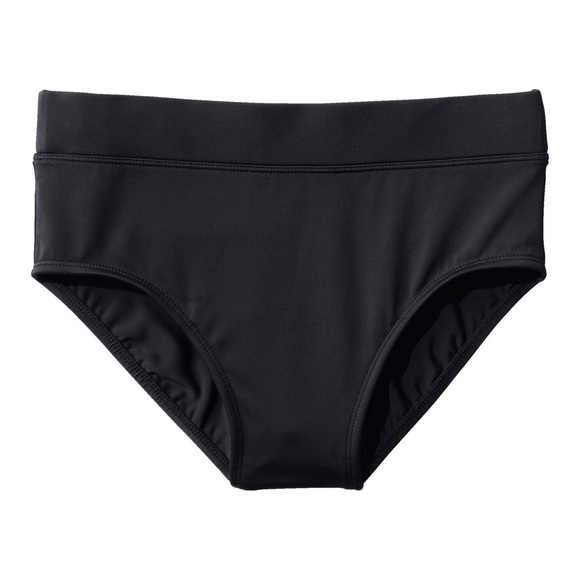 NWT L.L. Bean Women's BeanSport Swimwear, Mid-Rise Brief in black size 6 - Picture 7 of 7